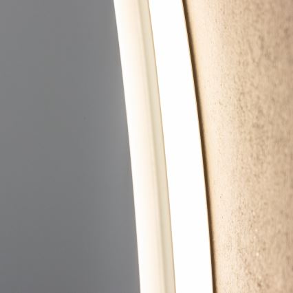 Brilagi - LED RGBW Podgrzewane lustro łazienkowe CLARA PRO LED/18,5W/230V pr. 60 cm IP44 CRI 90 ściemnialne + CCT