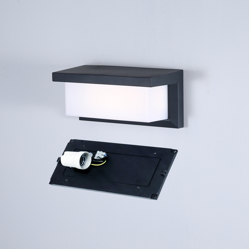 Brilagi - LED RGBW ściemnialny zewnętrzny kinkiet BRICKY 1xE27/9W/230V 2700-6500K antracyt IP54