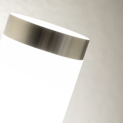 BRILAGI - LED RGBW ściemnialna zewnętrzna lampa naścienna ELIA 1xE27/6,5W/230V 2700-6500K IP44 Wi-Fi matowy chrom