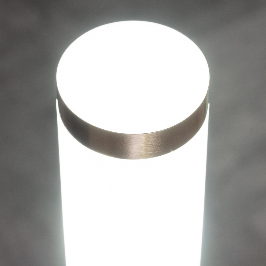 BRILAGI - LED RGBW ściemnialna zewnętrzna lampa naścienna ELIA 1xE27/6,5W/230V 2700-6500K IP44 Wi-Fi matowy chrom