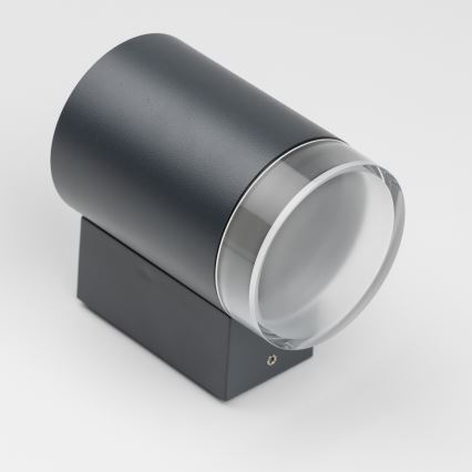 Brilagi - Zewnętrzny ściemnialny kinkiet LED RGBW MATERA 1xGU10/6W/230V 3000K IP54 antracyt + pilot zdalnego sterowania