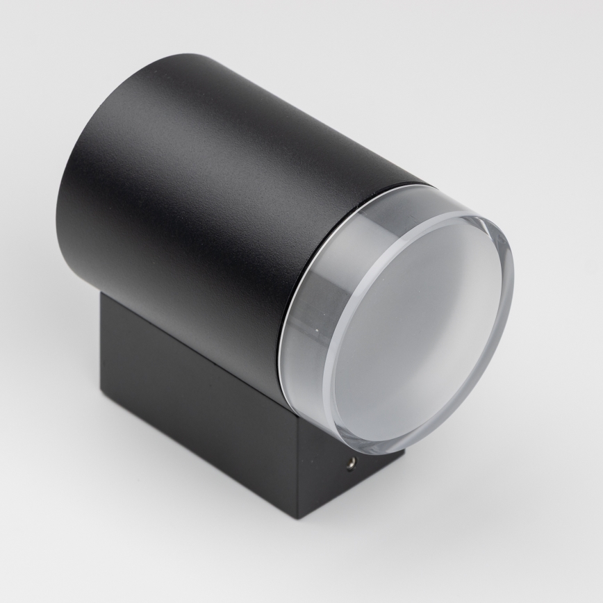 Brilagi - zewnętrzny ściemnialny kinkiet LED RGBW MATERA 1xGU10/6W/230V 3000K IP54 czarny + pilot zdalnego sterowania