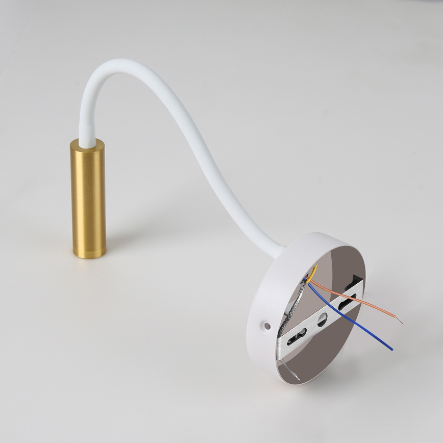 Brilagi - LED Ściemn. elast. naścienn. lampa MAYA 1xG9/4W/230V białe/zl. 2700-6500K Wi-Fi Tuya