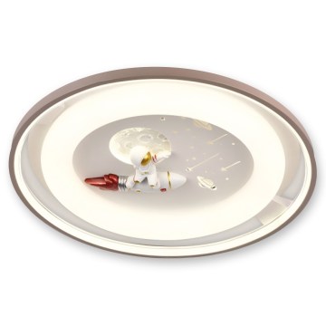 BRILAGI - LED ściemnialna dziecięca lampa sufitowa ASTRO LED/75W/230V 3000-6000K śr. 50 cm + pilot zdalnego sterowania