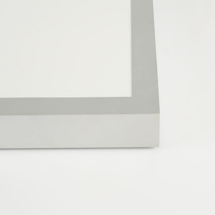 Brilagi - Ściemnialna lampa sufitowa do łazienki FRAME SMART LED/50W/230V 120x30 cm 3000-6000K IP44 srebrna + pilot zdalnego sterowania