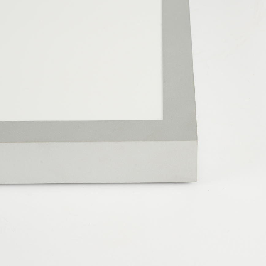 Brilagi - Ściemnialna lampa sufitowa do łazienki FRAME SMART LED/50W/230V 120x30 cm 3000-6000K IP44 srebrna + pilot zdalnego sterowania