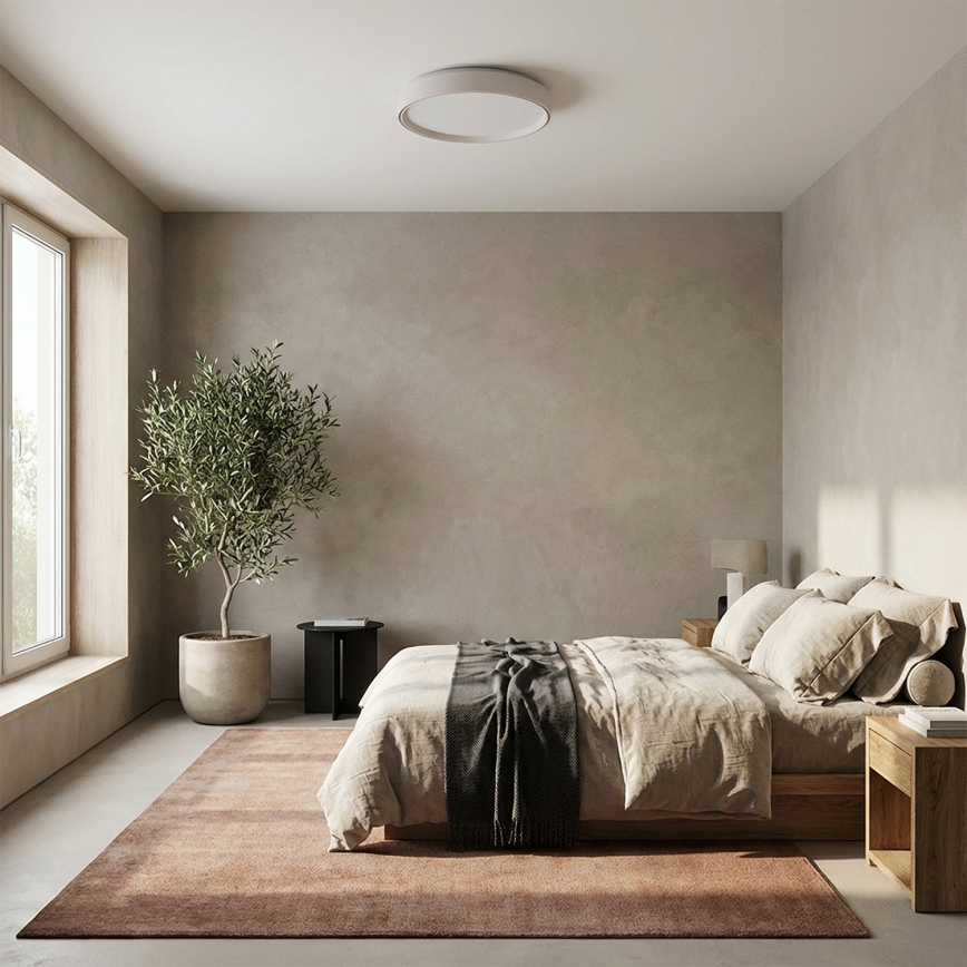 Brilagi - ściemnialna lampa sufitowa NANCI LED/60W/230V 3000-6500K śr. 49 cm biała + pilot zdalnego sterowania