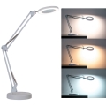 Brilagi - LED Ściemnialna lampa stołowa ze szkłem powiększającym LED/12W/5V 3000/4200/6000K biała