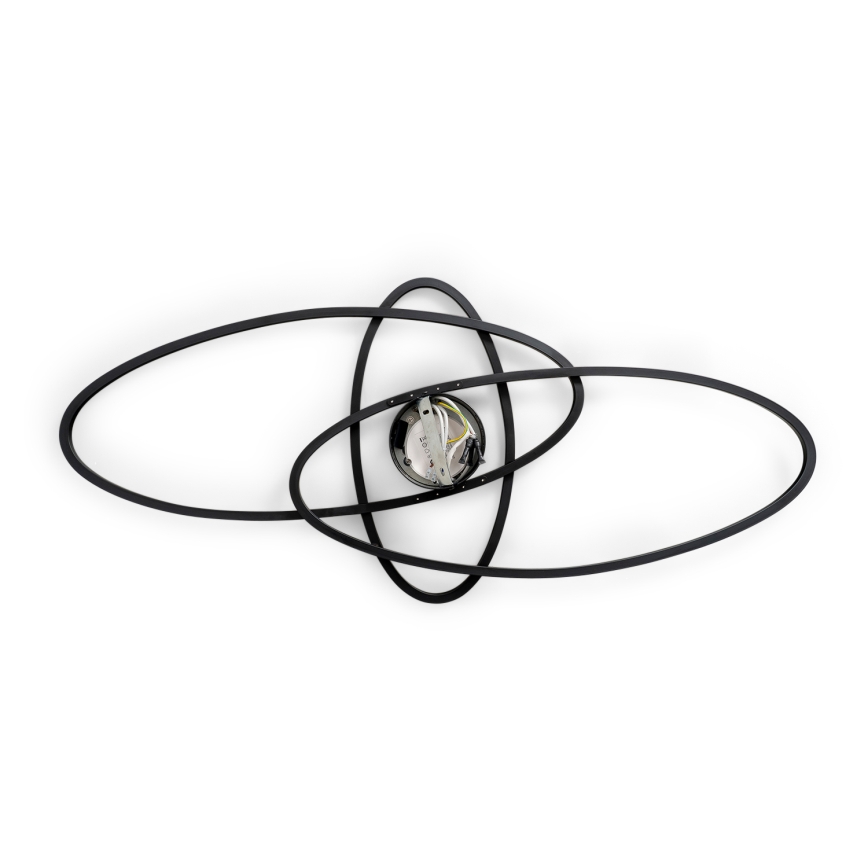 BRILAGI - LED ściemnialna oprawa sufitowa APOLLO LED/58W/230V 3000-6500K 43,2x101,2 cm czarna + pilot zdalnego sterowania