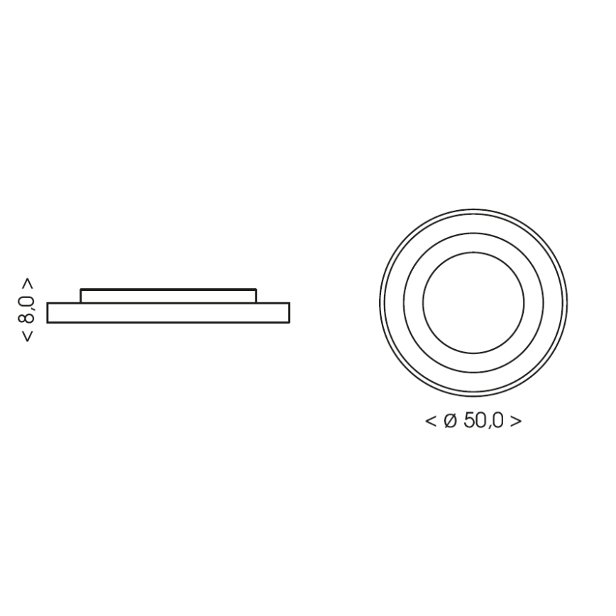 BRILAGI - LED ściemnialna dziecięca lampa sufitowa ASTRO LED/55W/230V 3000-6000K śr. 50 cm + pilot zdalnego sterowania