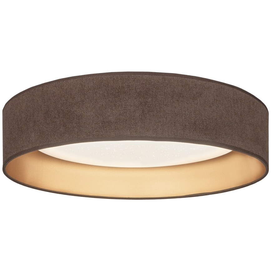 BRILAGI - LED ściemnialna oprawa sufitowa VELVET SMARTIX STARS LED/24W/230V 3000–6000K śr. 45 cm brązowo-złota Wi-Fi Tuya Beacon + pilot zdalnego sterowania