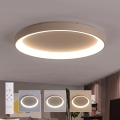 BRILAGI - LED ściemnialna lampa sufitowa FALCON II LED/108W/230V 3000-6500K śr. 80 cm beżowa + pilot zdalnego sterowania