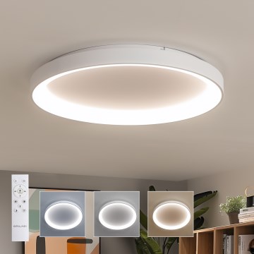 Brilagi - LED ściemnialna lampa sufitowa FALCON II LED/108W/230V 3000-6500K średnica 80 cm biała + pilot zdalnego sterowania