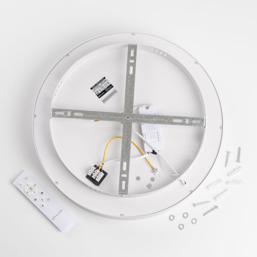 Brilagi - Ściemnialna oprawa sufitowa LED FALCON II LED/67W/230V 3000-6500K śr. 40 cm biała + pilot zdalnego sterowania