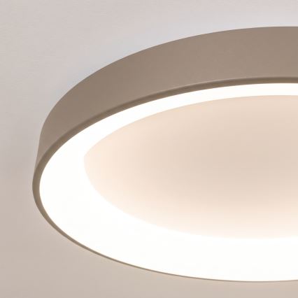 BRILAGI - LED Ściemnialna lampa sufitowa FALCON II LED/99W/230V 3000-6500K śr. 60 cm biały/beżowy + zdalne sterowanie