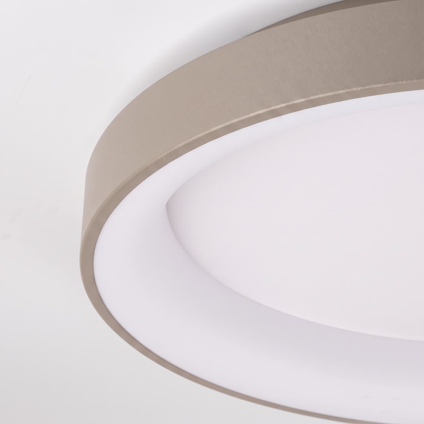 BRILAGI - LED Ściemnialna lampa sufitowa FALCON II LED/99W/230V 3000-6500K śr. 60 cm biały/beżowy + zdalne sterowanie