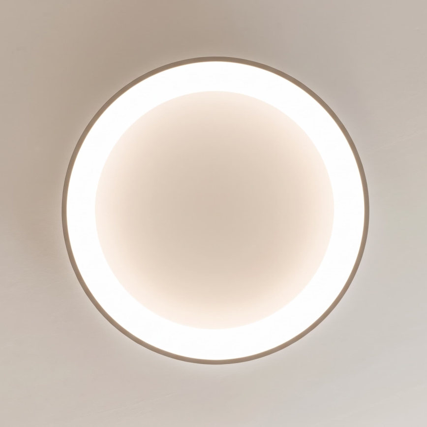 BRILAGI - LED Ściemnialna lampa sufitowa FALCON II LED/99W/230V 3000-6500K śr. 60 cm biały/beżowy + zdalne sterowanie