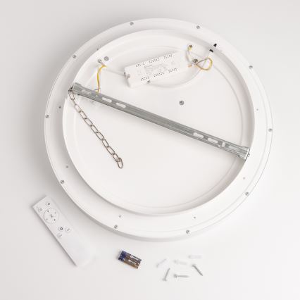 Brilagi - ściemnialna oprawa sufitowa LED FALCON LED/80W/230V 3000-6500K śr. 60 cm biała + pilot zdalnego sterowania