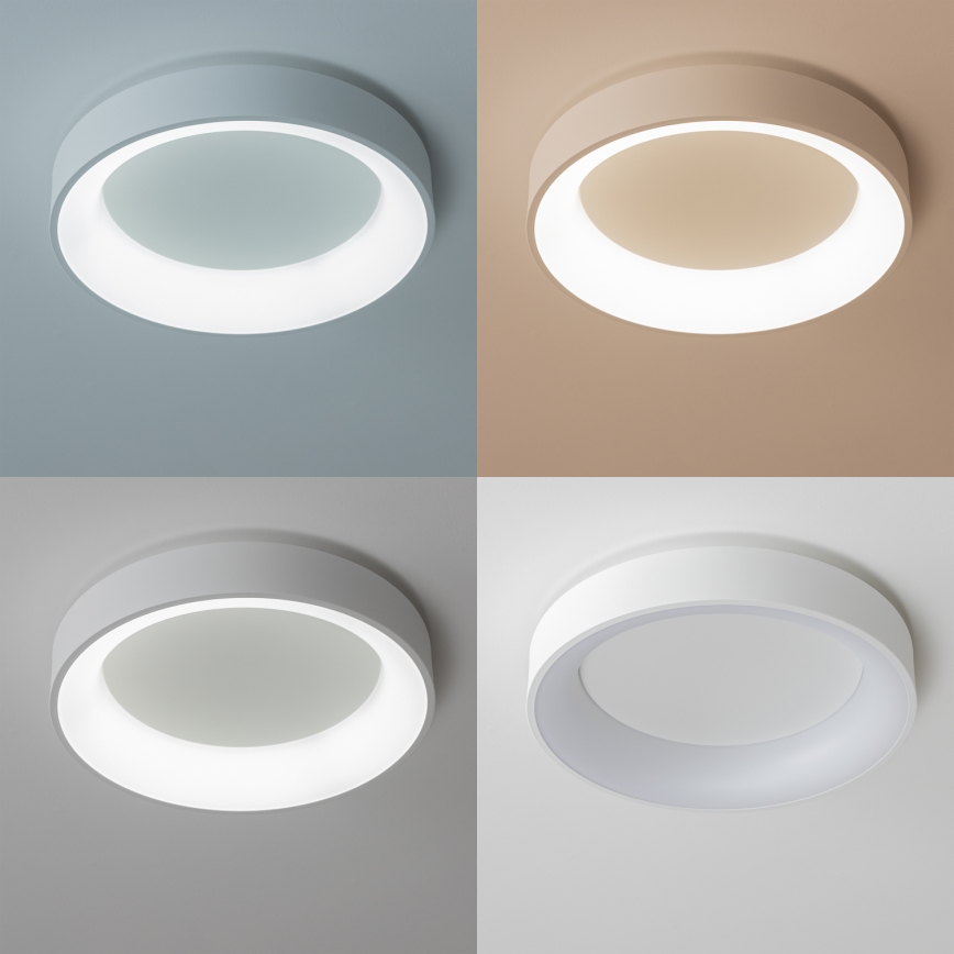 Brilagi - ściemnialna oprawa sufitowa LED FALCON LED/80W/230V 3000-6500K śr. 60 cm biała + pilot zdalnego sterowania