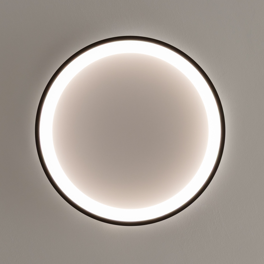 Brilagi - ściemnialna oprawa sufitowa LED FALCON SLIM LED/42W/230V 3000-6500K, średnica 50 cm, czarna + pilot zdalnego sterowania