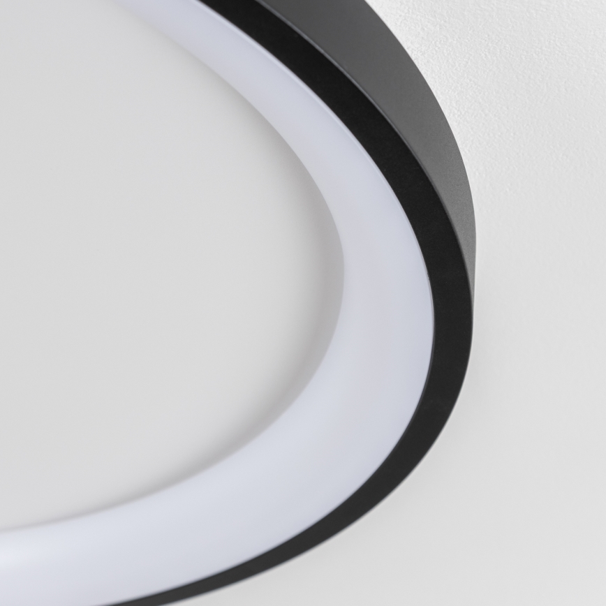 Brilagi - ściemnialna oprawa sufitowa LED FALCON SLIM LED/42W/230V 3000-6500K, średnica 50 cm, czarna + pilot zdalnego sterowania