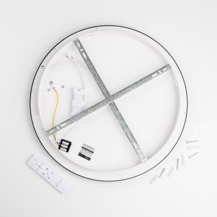 Brilagi - ściemnialna oprawa sufitowa LED FALCON SLIM LED/42W/230V 3000-6500K, średnica 50 cm, czarna + pilot zdalnego sterowania