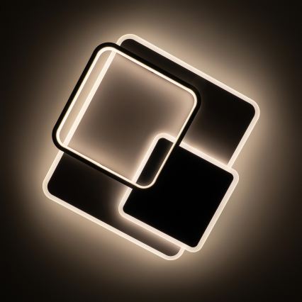 Brilagi - ściemnialna oprawa sufitowa LED FLARE LED/64W/230V 45x45 cm 3000/4000/6000K + pilot zdalnego sterowania