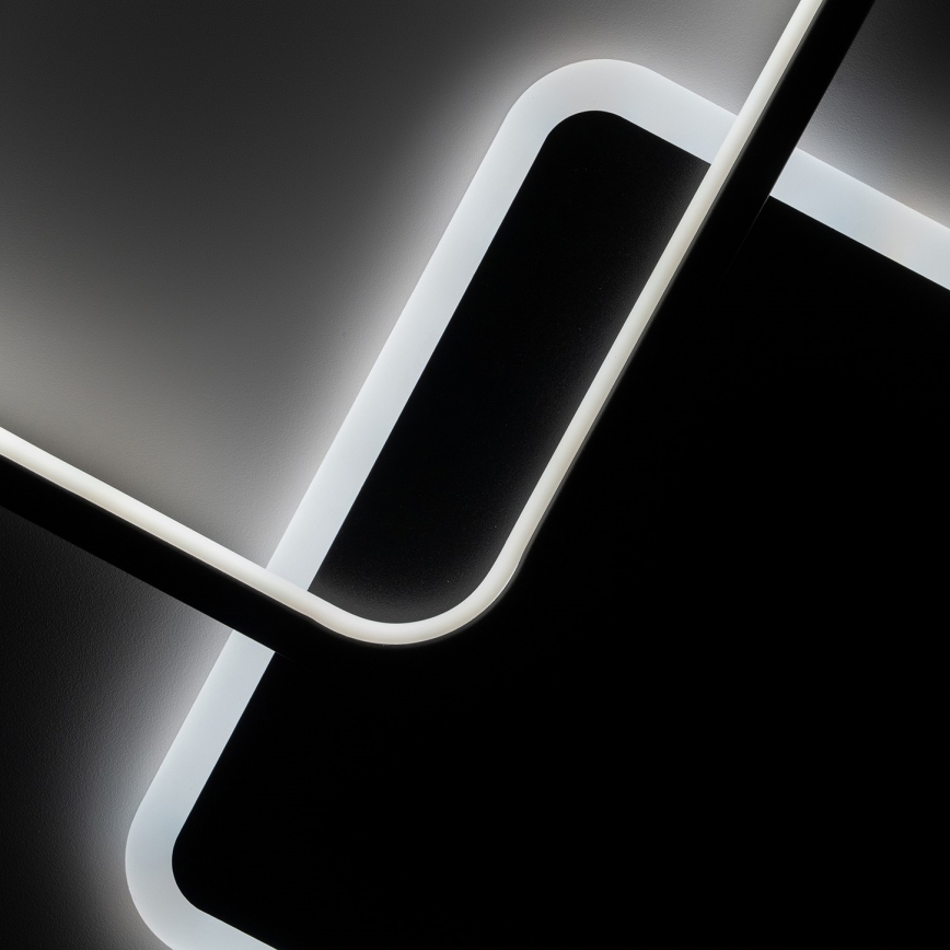 Brilagi - ściemnialna oprawa sufitowa LED FLARE LED/64W/230V 45x45 cm 3000/4000/6000K + pilot zdalnego sterowania