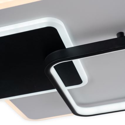 Brilagi - ściemnialna oprawa sufitowa LED FLARE LED/64W/230V 45x45 cm 3000/4000/6000K + pilot zdalnego sterowania