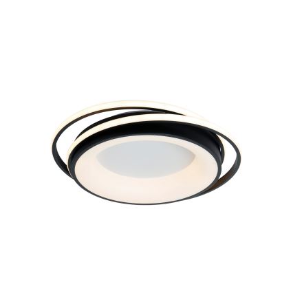 Brilagi - LED ściemnialna oprawa sufitowa FLARE LED/84W/230V 3000-6000K 47x51 cm czarna + zdalne sterowanie