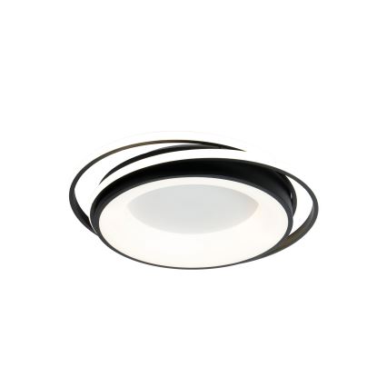 Brilagi - LED ściemnialna oprawa sufitowa FLARE LED/84W/230V 3000-6000K 47x51 cm czarna + zdalne sterowanie