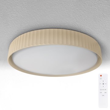 Brilagi - LED ściemnialna lampa sufitowa LUCIA LED/48W/230V 3000-6500K śr. 41 cm beżowa + pilot zdalnego sterowania