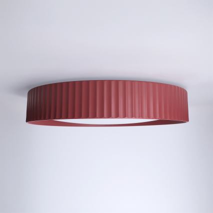 Brilagi - Ściemnialna oprawa sufitowa LED LUCIA LED/48W/230V 3000-6500K średnica 41 cm czerwona + pilot zdalnego sterowania