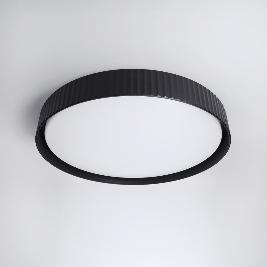 Brilagi - ściemnialna oprawa sufitowa LUCIA LED/60W/230V 3000-6500K śr. 59 cm czarna + pilot
