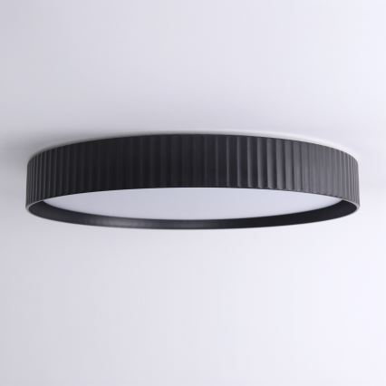 Brilagi - ściemnialna oprawa sufitowa LUCIA LED/60W/230V 3000-6500K śr. 59 cm czarna + pilot