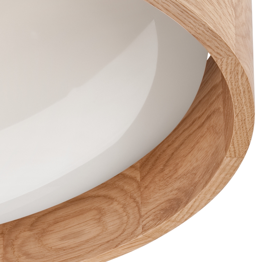 Brilagi - LED Regulowane oświetlenie sufitowe MANAROLA LED/24W/230V 3000-6500K dąb + pilot do zdalnego sterowania