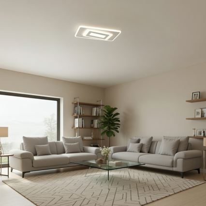 BRILAGI - LED ściemnialna oprawa sufitowa MODERN LED/51W/230V 3000-6000K 20x40 cm + zdalne sterowanie