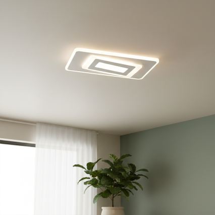 BRILAGI - LED ściemnialna oprawa sufitowa MODERN LED/51W/230V 3000-6000K 20x40 cm + zdalne sterowanie