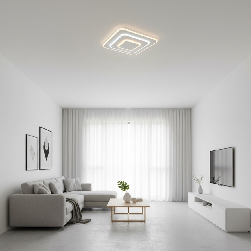 Brilagi - LED ściemnialna lampa sufitowa MODERN LED/72W/230V 3000-6000K 46,6x46,6 cm + pilot zdalnego sterowania