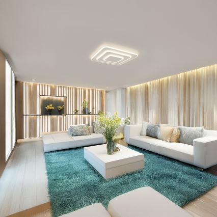 Brilagi - LED ściemnialna lampa sufitowa MODERN LED/72W/230V 3000-6000K 46,6x46,6 cm + pilot zdalnego sterowania