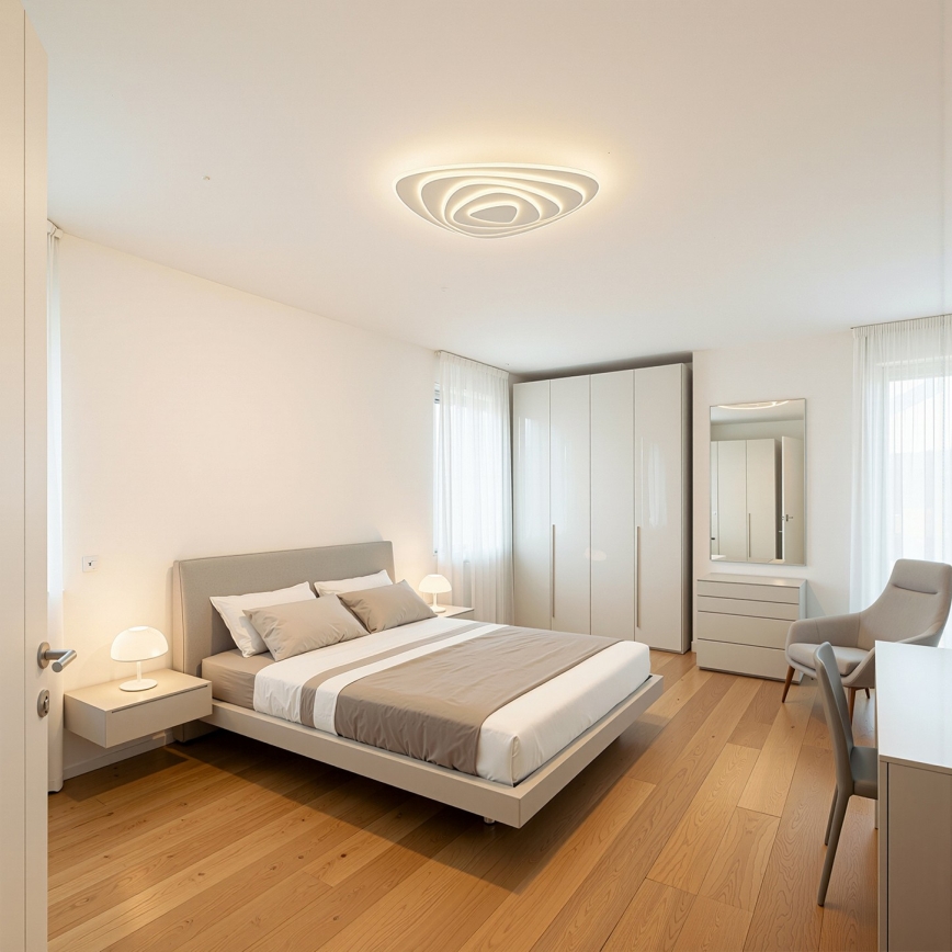BRILAGI - LED ściemnialna oprawa sufitowa MODERN MAXI LED/140W/230V 3000-6000K 74x75 cm + zdalne sterowanie