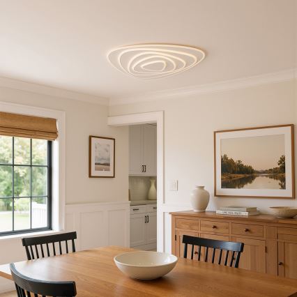 BRILAGI - LED ściemnialna oprawa sufitowa MODERN MAXI LED/140W/230V 3000-6000K 74x75 cm + zdalne sterowanie