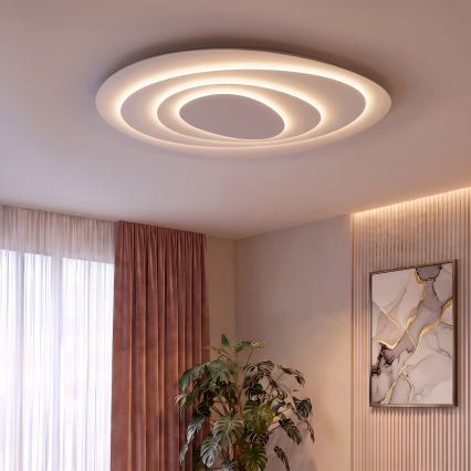 BRILAGI - LED ściemnialna lampa sufitowa MODERN MAXI LED/87W/230V 3000-6000K 67x80 cm + pilot zdalnego sterowania