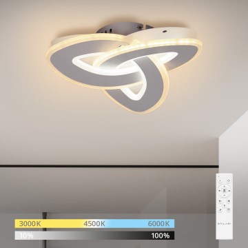 BRILAGI - LED ściemnialna lampa sufitowa MODERN MINI LED/49W/230V 3000-6000K 30x30 cm + pilot zdalnego sterowania