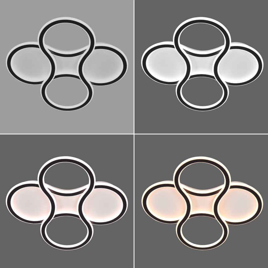 Brilagi - LED Ściemnialna oprawa sufitowa ORELLI LED/53W/230V Ø 51 cm 3000–6000K + zdalne sterowanie