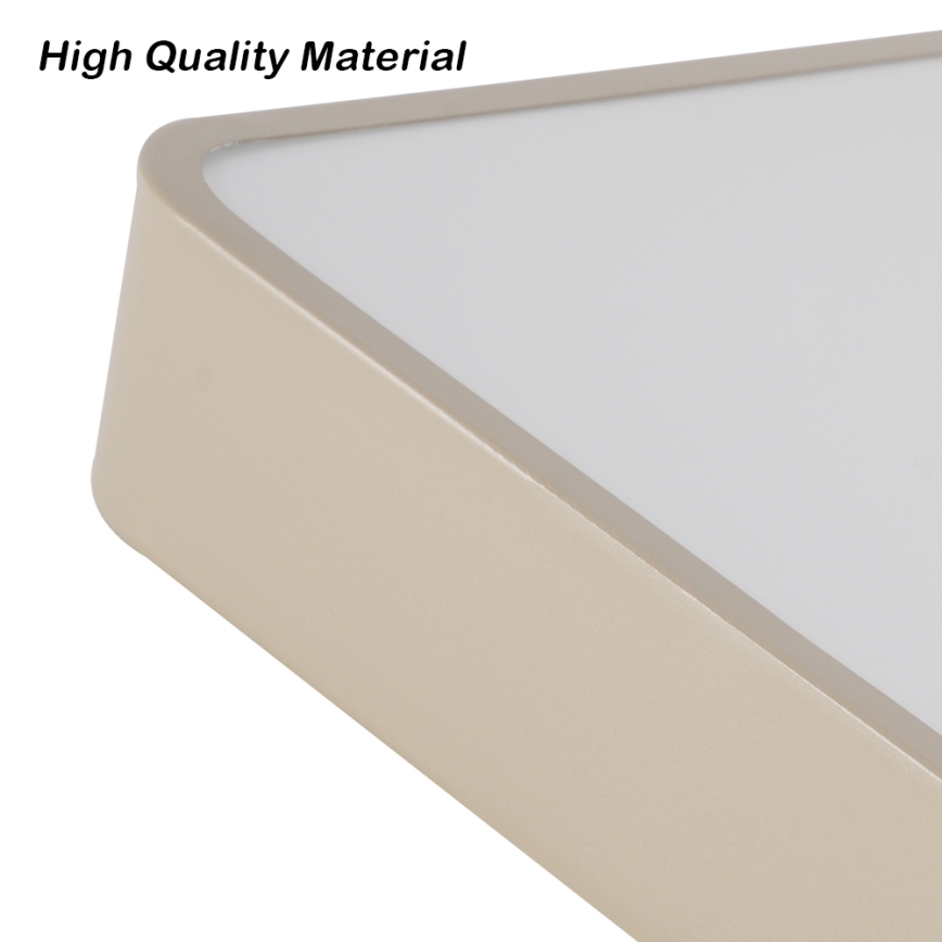 Brilagi - LED ściemnialna oprawa sufitowa POOL LED/36W/230V 3000-6000K 40x40 cm beżowa + pilot zdalnego sterowania