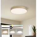 Brilagi - LED ściemnialna lampa sufitowa POOL LED/60W/230V 3000-6000K śr. 50 cm złota + zdalne sterowanie