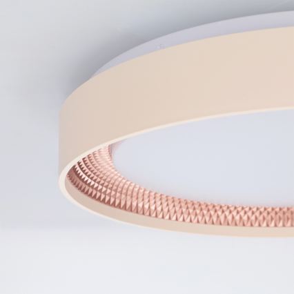 Brilagi - ściemnialna oprawa sufitowa LED WALDO LED/48W/230V 3000-6500K śr. 40 cm beżowo-złota + pilot zdalnego sterowania