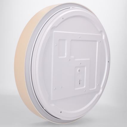 Brilagi - ściemnialna oprawa sufitowa LED WALDO LED/48W/230V 3000-6500K śr. 40 cm beżowo-złota + pilot zdalnego sterowania