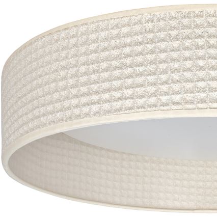 BRILAGI - Ściemnialna lampa sufitowa LED VELVET SMART VARI LED/24W/230V 3000-6500K śr. 45 cm kremowa + pilot zdalnego sterowania